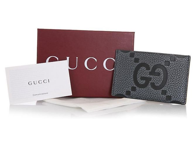 Gucci Tarjetero Maxi GG AAECE Castaño - vista 6