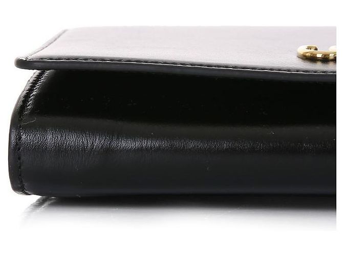 Chloé Borsa a tracolla iconica in pelle lucida Nero - vista 6