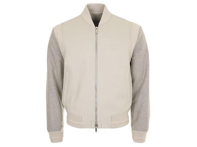 Dior CD Icon Varsity-Jacke Braun - Ansicht 2