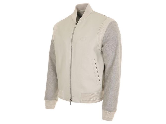 Dior CD Icon Varsity-Jacke Braun - Ansicht 3