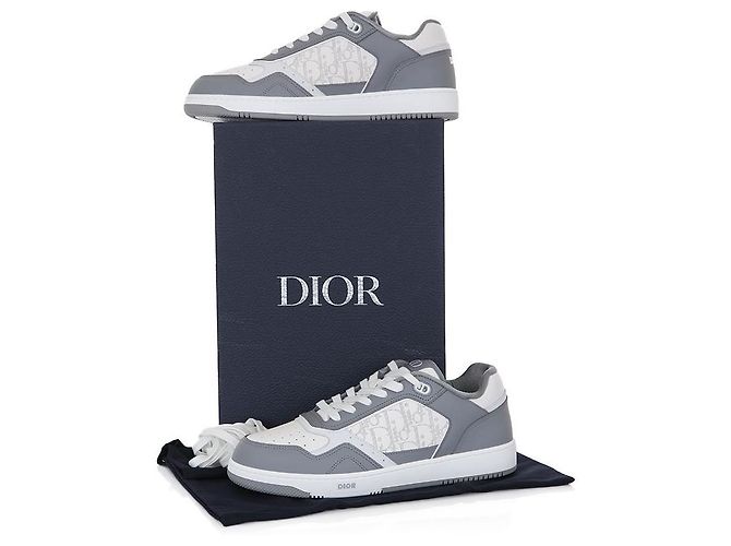 Dior Sneakers Obliqui Uptown Marrone - vista 12