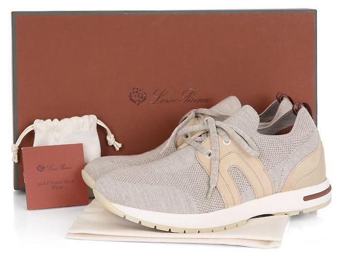 Loro Piana Tênis LP Flexi Marrom - vista 12