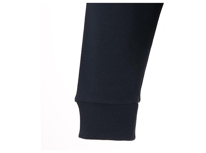 Céline Regulärer Baumwoll-Fleece-Sweatshirt mit Logo Blau - Ansicht 9