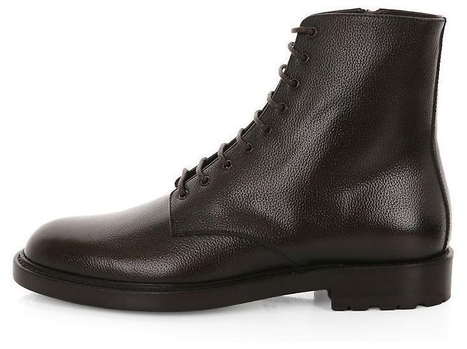 Brunello Cucinelli Stivaletti con lacci Marrone - vista 3
