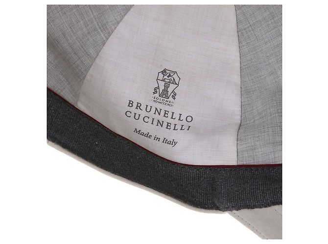 Brunello Cucinelli Baseballkappe mit gesticktem Logo Weiß - Ansicht 10