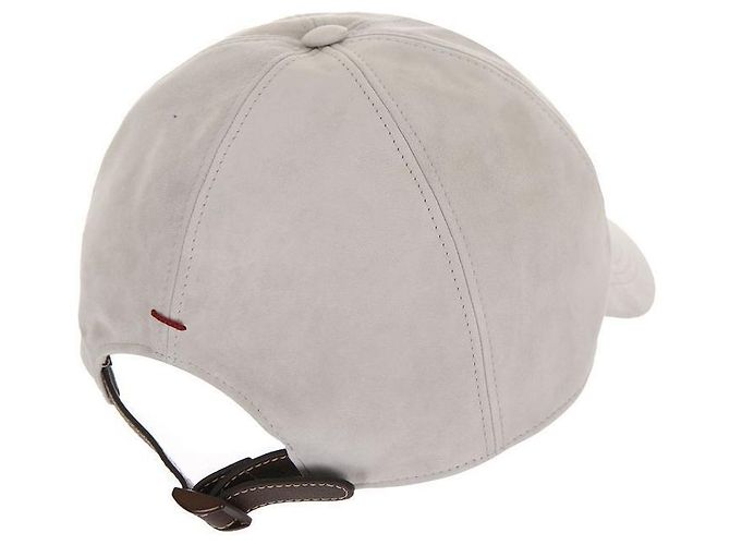 Brunello Cucinelli Baseballkappe mit gesticktem Logo Weiß - Ansicht 5