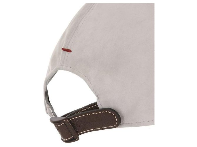 Brunello Cucinelli Baseballkappe mit gesticktem Logo Weiß - Ansicht 8