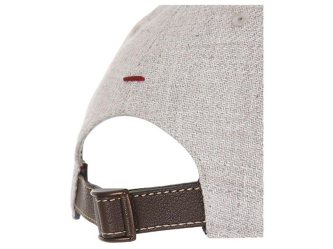 Brunello Cucinelli Cappellino ricamato con logo - vista 7