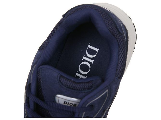 Dior Sneakers in pelle Countdown Blu - vista 10