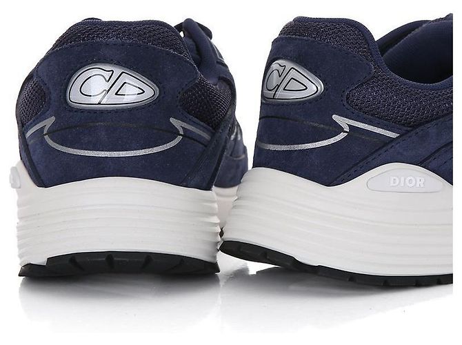 Dior Sneakers in pelle Countdown Blu - vista 11
