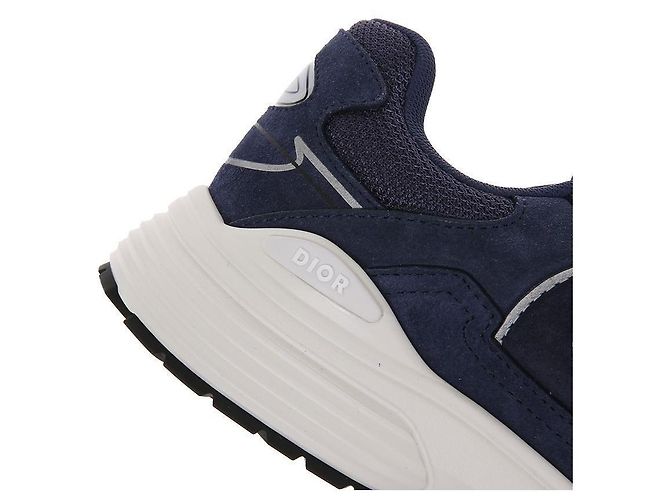 Dior Sneakers in pelle Countdown Blu - vista 9