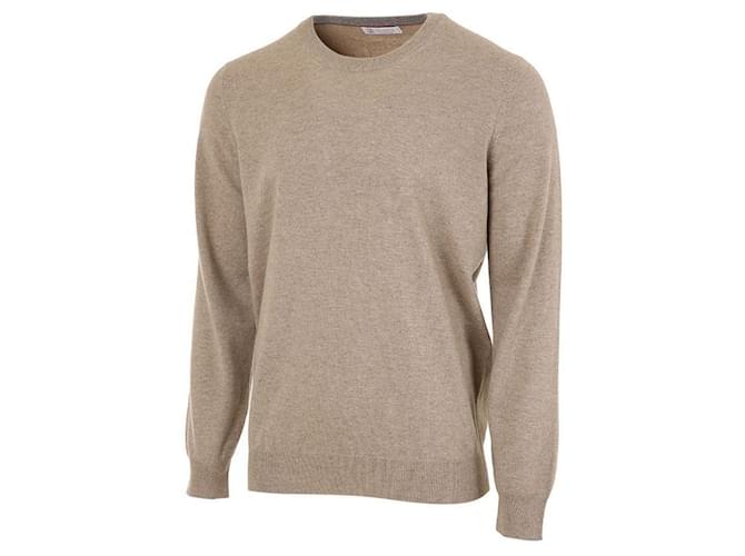 Brunello Cucinelli Pullover aus reinem Kaschmir Braun - Ansicht 3