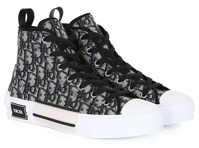 Dior Sneakers alte oblique Marrone - vista 4