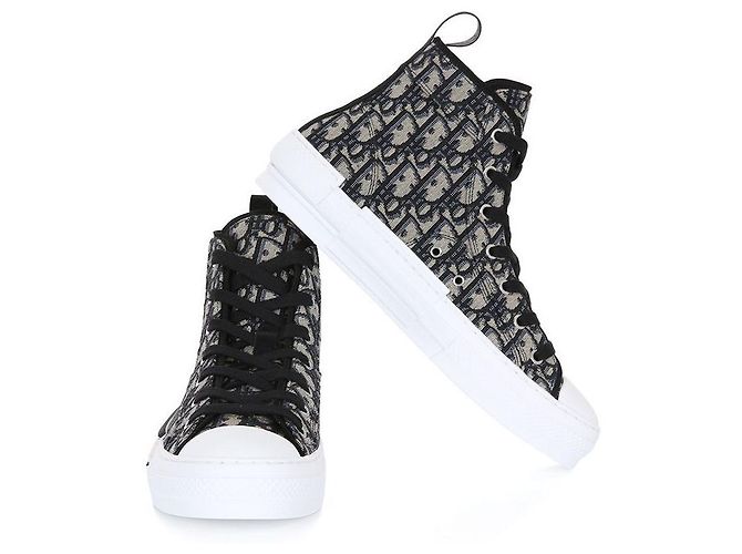 Dior Sneakers alte oblique Marrone - vista 5