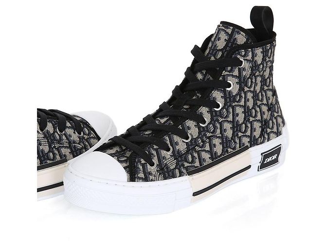 Dior Sneakers alte oblique Marrone - vista 7