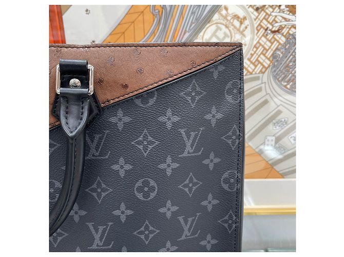 Louis Vuitton Briefcase Grands Sac Eclipse Edizione Limitata Multicolore - vista 3