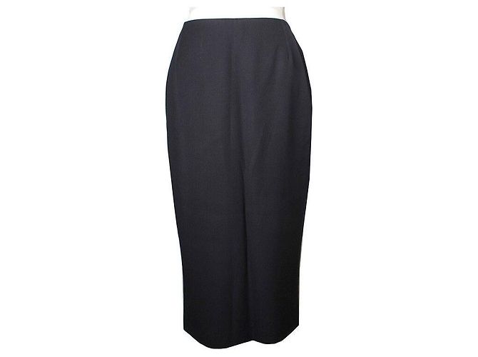 Versace Completo giacca, gonna e pantaloni blu navy Nero - vista 4