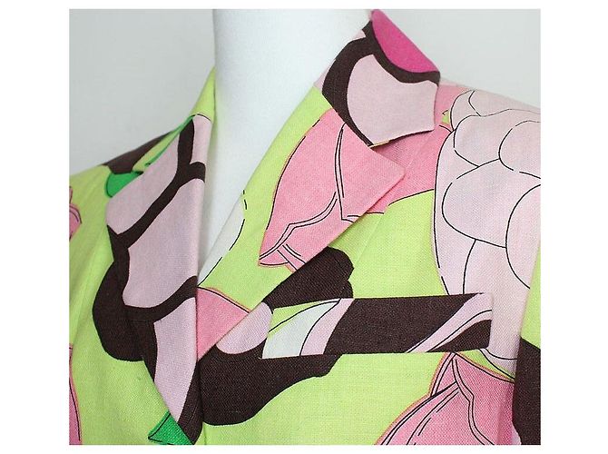 Kenzo Chaqueta con Estampado Neón Shoreline Multicolor - vista 4