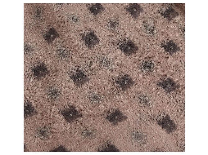 Sciarpa in cashmere beige rosa Brunello Cucinelli - vue 5