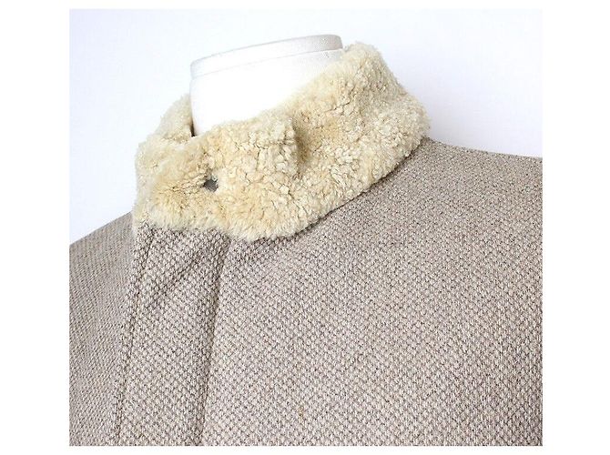 Emporio Armani Senfgelbe Herrenjacke mit Reißverschluss Braun - Ansicht 5