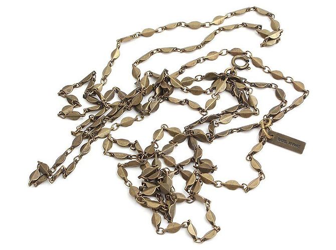 Collana in metallo Isabel Marant Bianco - vista 3