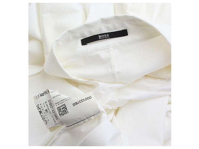 Camicia avorio Hugo Boss Bianco - vista 3