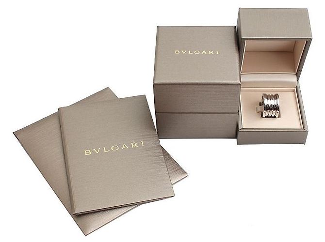Bulgari Anello in oro bianco Multicolore - vista 6