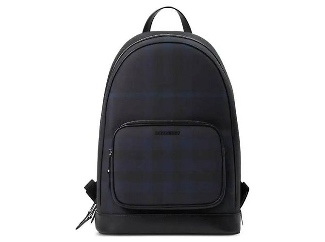 Burberry Zaino in nylon Blu - vista 4