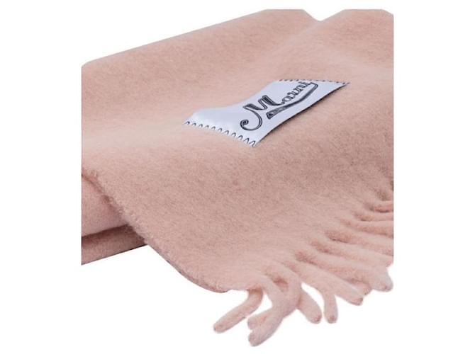 Marni Bufanda de alpaca cepillada Rosa - vista 5
