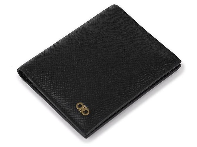 Salvatore Ferragamo Tarjetero Gancini Negro - vista 6