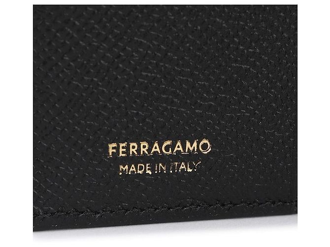 Salvatore Ferragamo Tarjetero Gancini Negro - vista 9