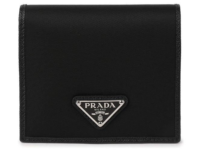 Prada Re Nylon Wallet Black - view 3