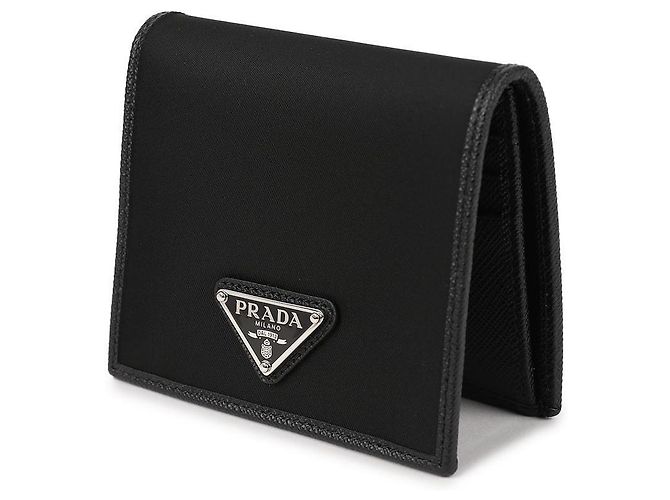 Prada Re Nylon Wallet Black - view 4