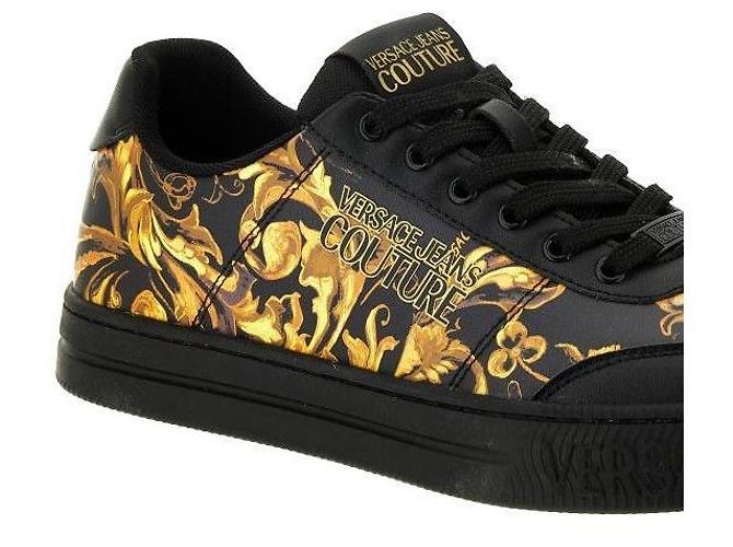 Versace Zapatillas Fondo Negro - vista 7