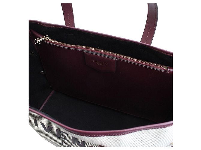 Givenchy Bolsa de compras em canvas com bolsa interna Multicor - vista 5