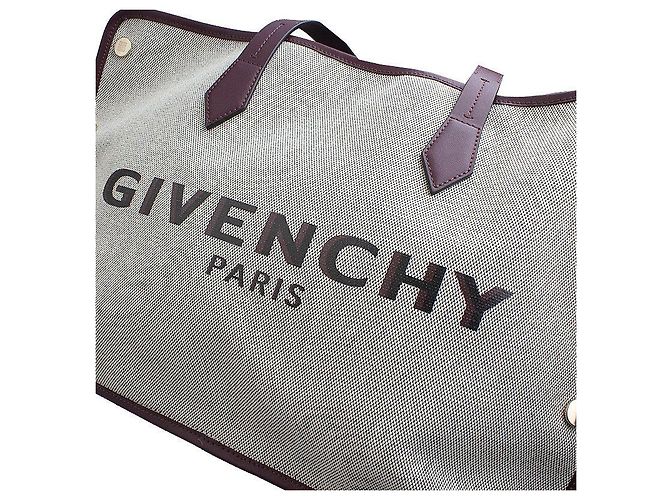 Givenchy Bolsa de compras em canvas com bolsa interna Multicor - vista 7
