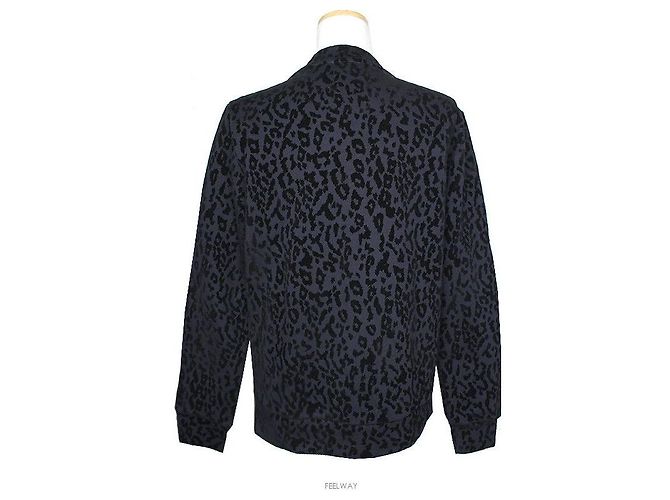 Claudie Pierlot Felpa leopardata Blu - vista 2