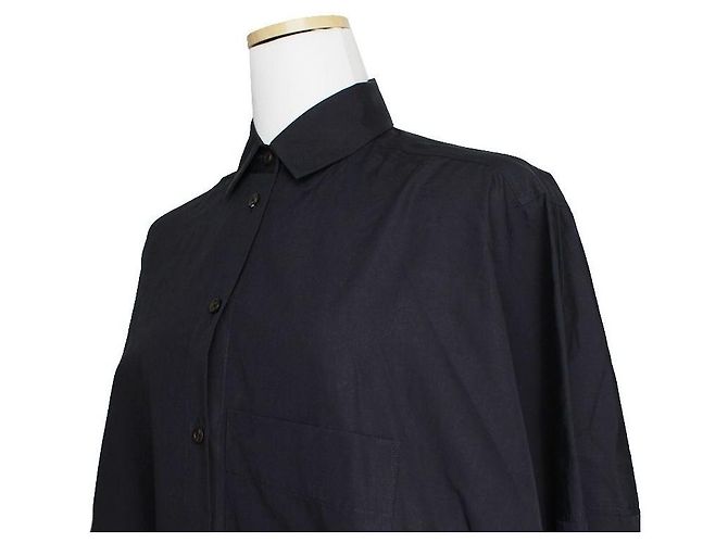 Camicia abito blu notte Jil Sander - vista 4