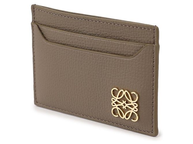 Loewe Plain Card Holder Brown - view 4
