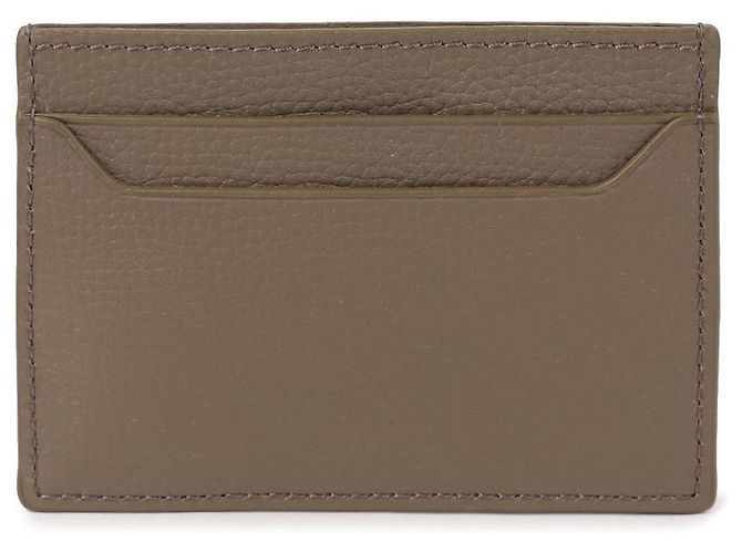 Loewe Plain Card Holder Brown - view 5