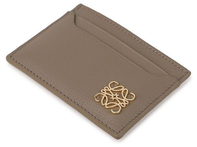 Loewe Plain Card Holder Brown - view 6