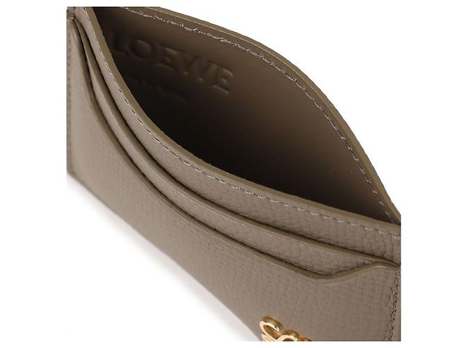 Loewe Plain Card Holder Brown - view 8