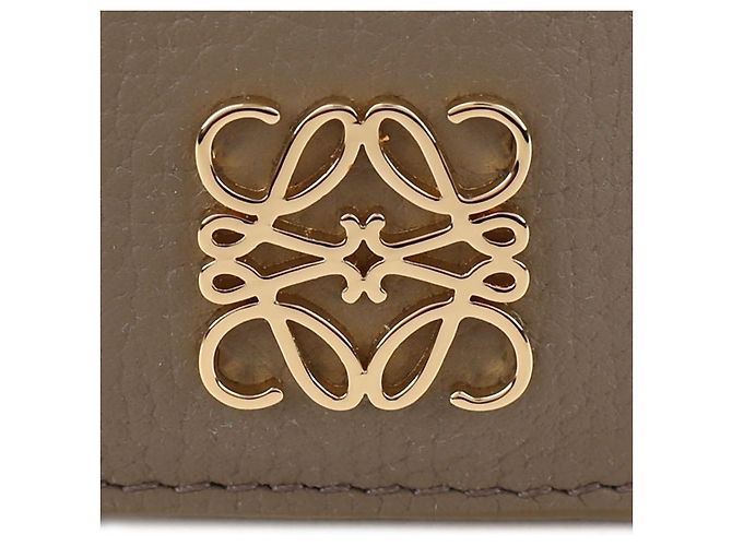 Loewe Plain Card Holder Brown - view 9
