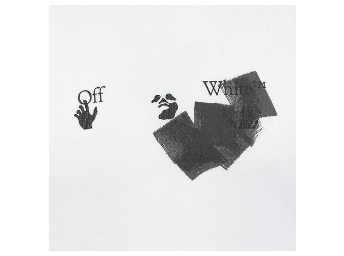 Off White Jumbo Marker Arrow Hoodie Weiß - Ansicht 13