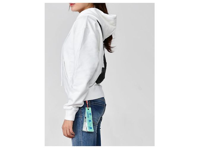 Off White Jumbo Marker Arrow Hoodie Weiß - Ansicht 7