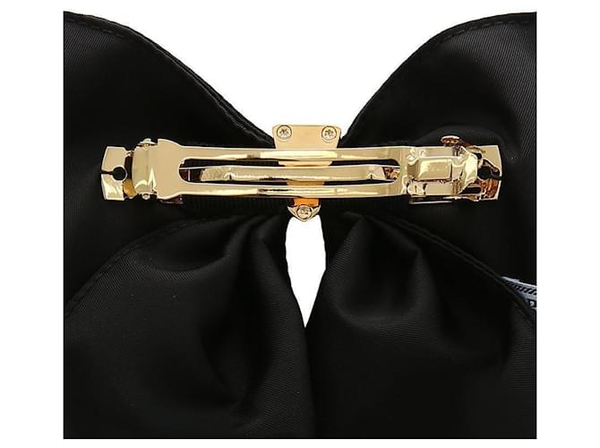 Bow Prada Fermaglio per capelli in RENylon con fiocco Nero - vista 5