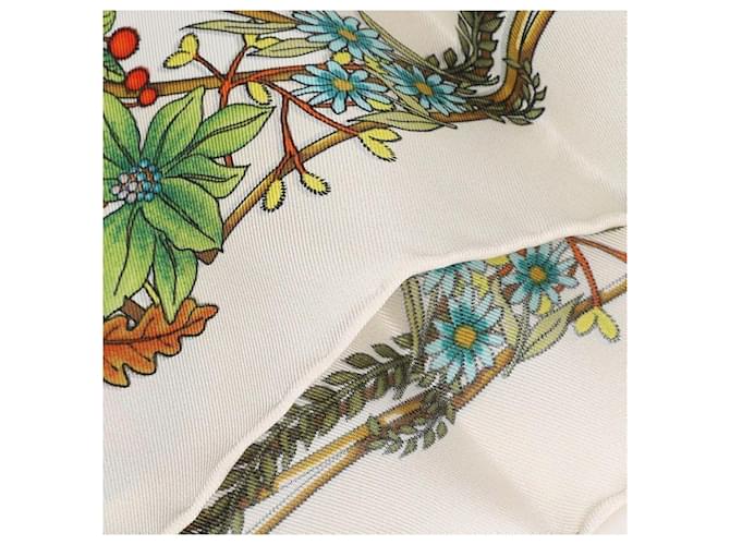 Gucci Sciarpa in twill di seta stampata Bianco - vista 7