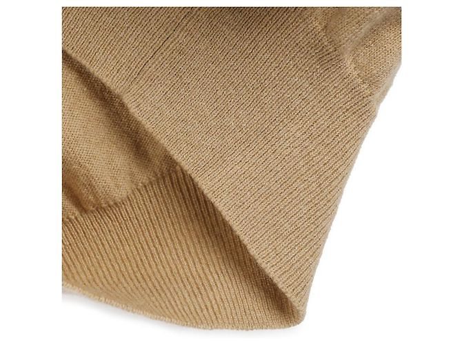 Comme Des Garcons Rundhals-Cardigan mit schwarzen Strassherzen Braun - Ansicht 7