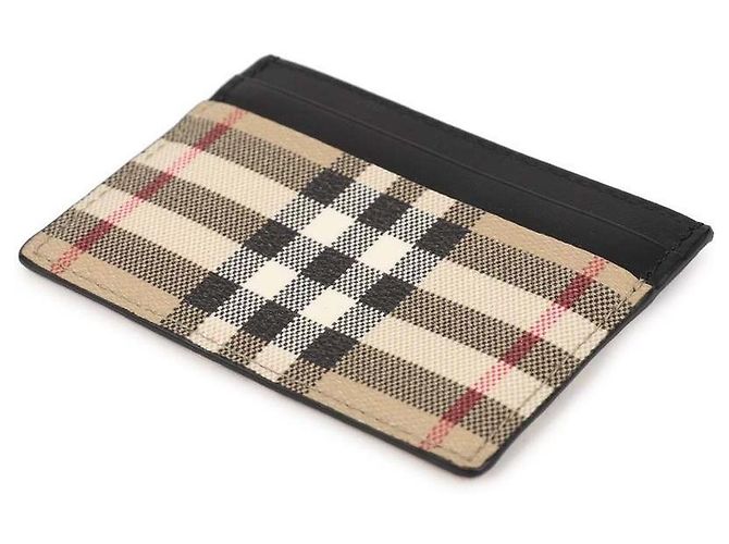 Burberry Check Card Case Brown - view 6