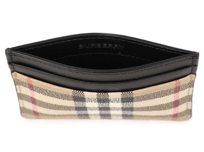 Burberry Check Card Case Brown - view 7